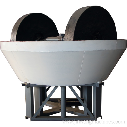 Energy Efficient Wet Pan Gold Mill Machine Mining Pan Mill for sale